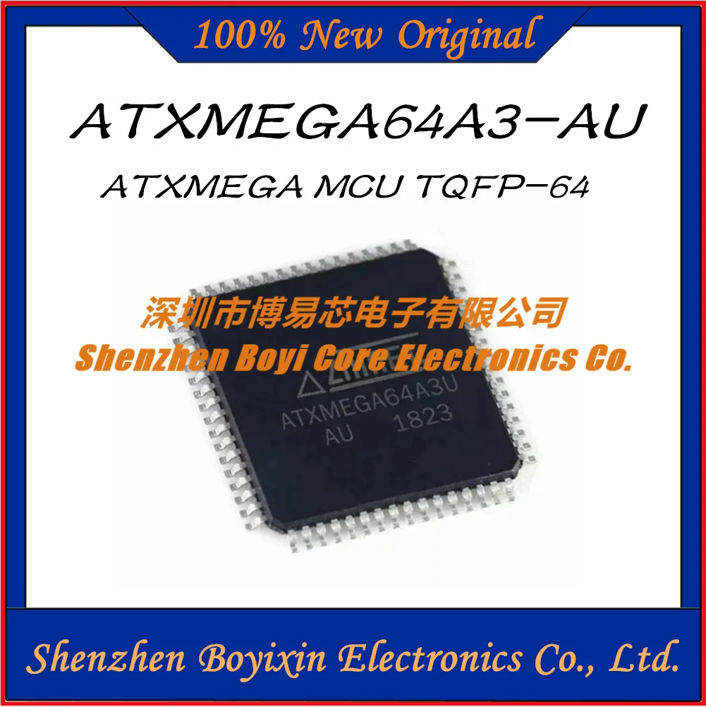 ATXMEGA64A3-AU ATXMEGA64A3 ATXMEGA64A ATXMEGA64 ATXMEGA IC MCU Chip TQFP-64