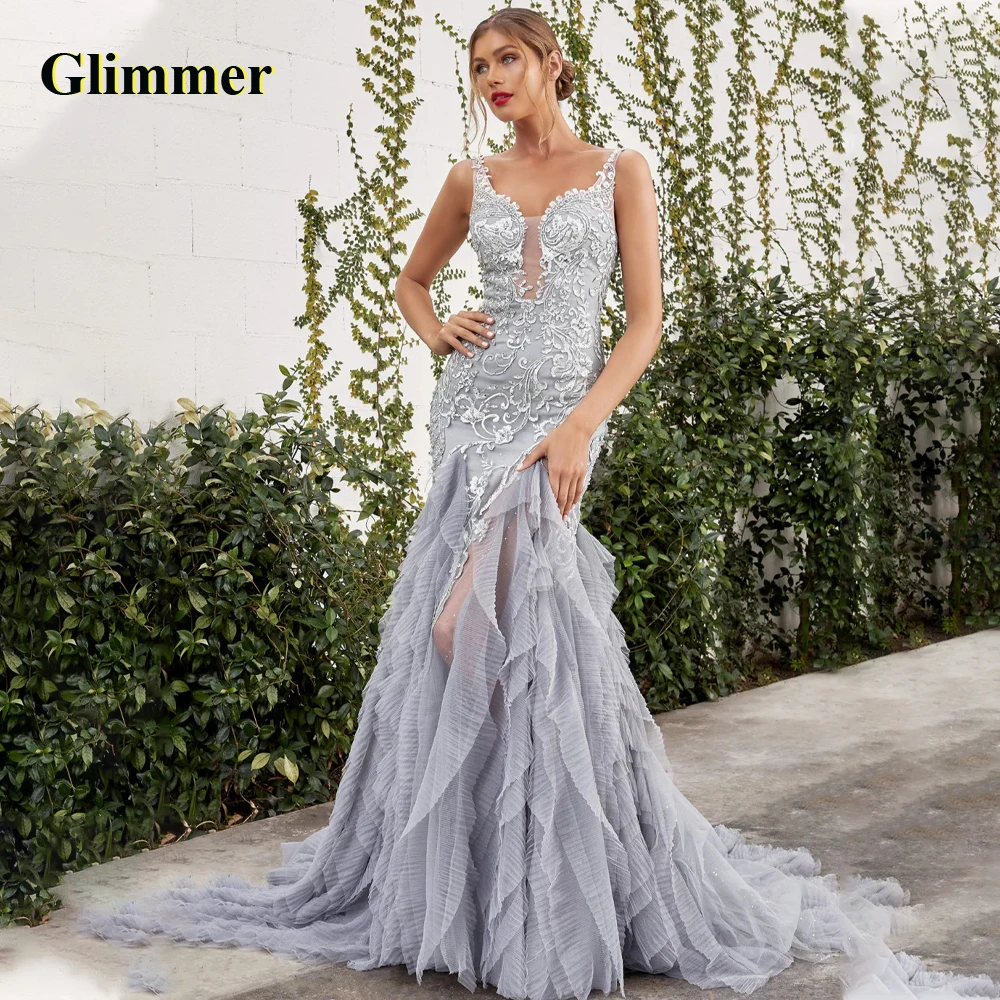 

Изысканные вечерние платья с мерцающим блеском без рукавов, вечерние платья для выпускного вечера, Настраиваемые цвета, женское платье для торжества, 2023