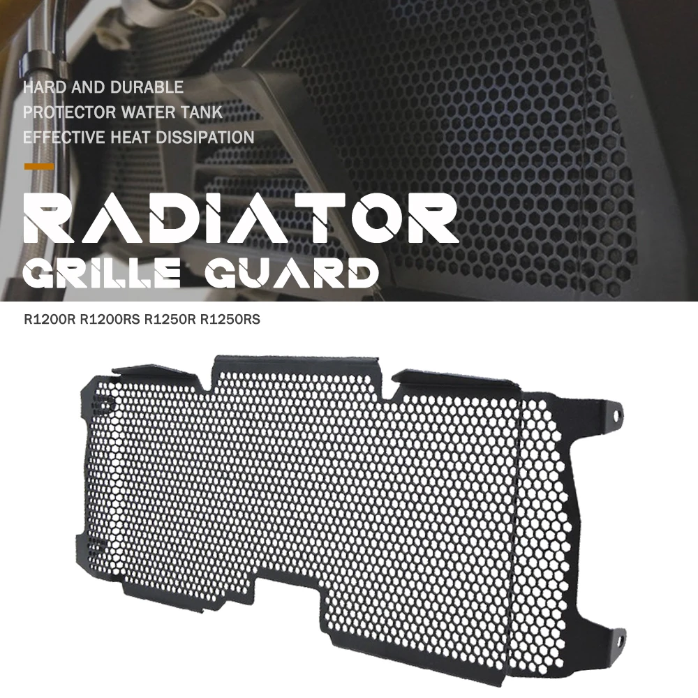 

Radiator Grille Guard Cover FOR BMW R1200R R1200RS R1250R Exclusive Sport R1250RS R1200 R1250 R / RS 2015 - 2018 2019 2020 2021