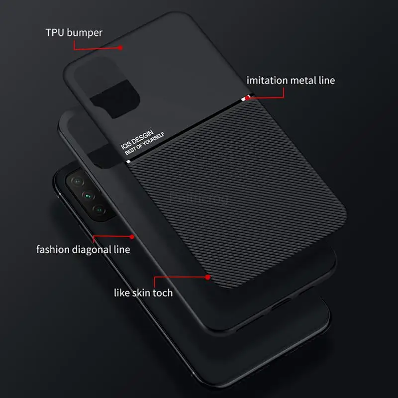luxury soft leather tpu matte texture case for xiaomi poco m4 m3 m2 pro x3 nfc x2 f3 gt f2 car magnetic shockproof phone cover free global shipping