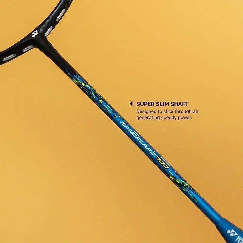 YONEX Original Badminton Racket NF700 Professional NANOFLARE Series All-Carbon With Strings Customised Pounds（20-28 Lbs）