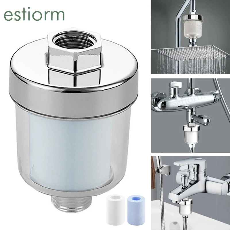 

Universal Replacement Cartridge Shower Filter,Shower Head Filter,Bath Water Purifier,Shower Faucet Filter,Bathroom Accessories