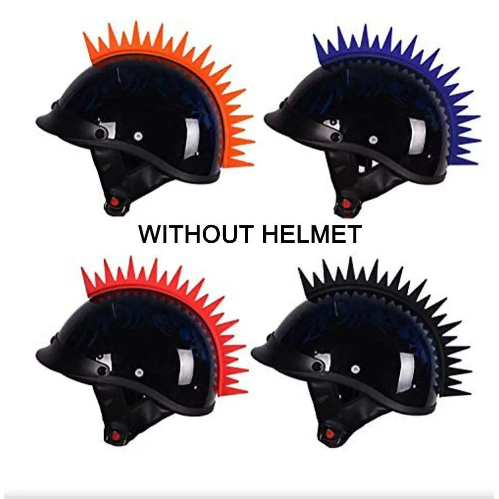 

Motorcycle Helmet Sticker Dirt Bike Racing Helmet Creative Style Jagged Blade Ski Helmets Decoration Sticker Accessories