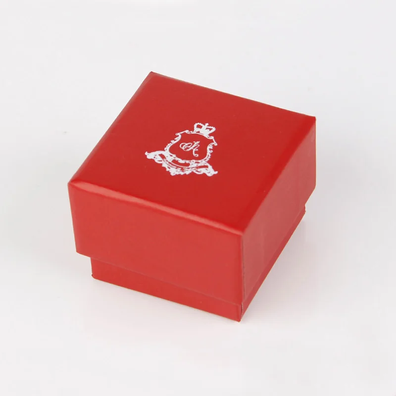 Customized recycled small paper jewelry gift mailer box packaging with logo