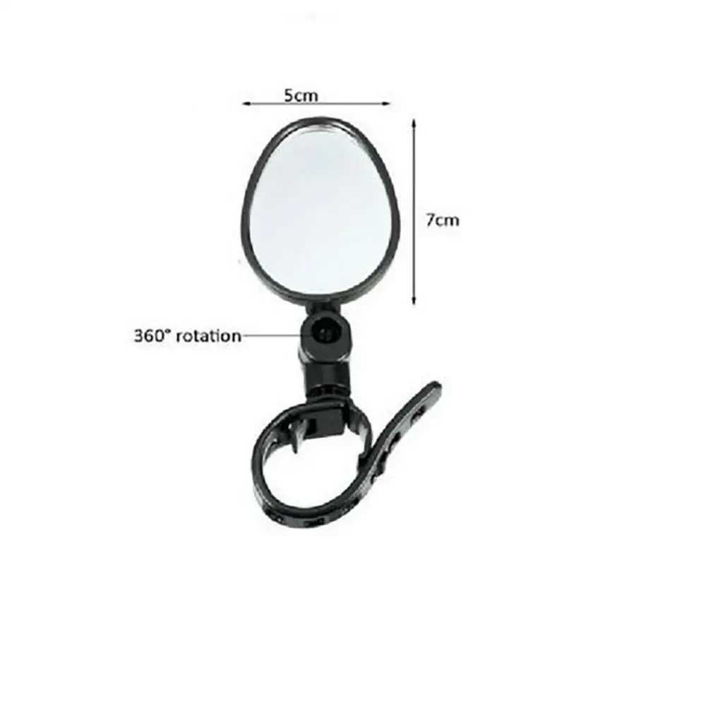 

Universal Bicycle Rearview Mirror Adjustable Rotate Wide-Angle Cycling Handlebar Rear View Mirrors for MTB Road Bike Accessories