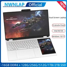 New Arrivals Dual Screen Laptop N5105 11th Generation 16G DDR4 - 1TB SSD 15.6