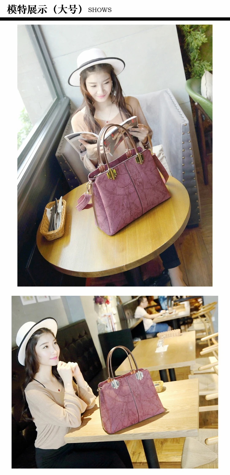 Большая Ретро сумка для мам среднего возраста новинка 2024 через плечо