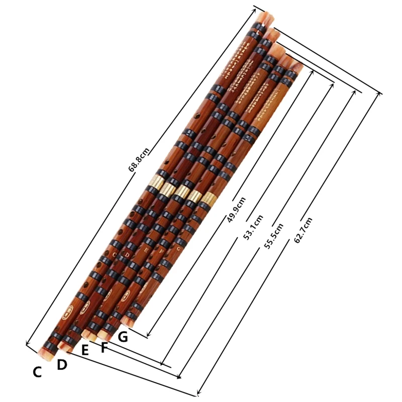 

Hot 3C-Bamboo Flute Musical Instruments Chinese Dizi Transversal