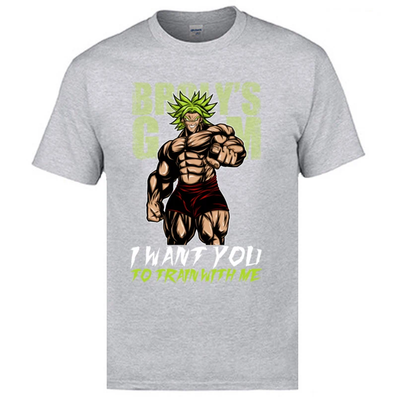 

Vageta Bodybuilding Tshirt I WANT YOU TO TRAIN WITH ME 100 Cotton camisas hombre Fashion Print Cool T Shirt Men