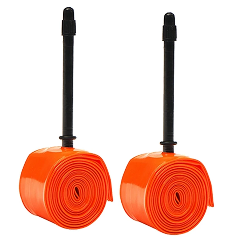 2Pcs Road Bicycle Tire Tube 700 X 18-32C Length 65Mm French Super Light