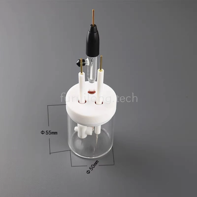 Обычная негерметичная электролитическая ячейка 15-500 мл Электролитическая из