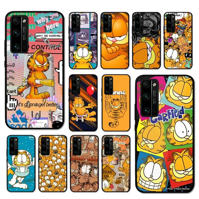 

G-Garfields Cartoon Phone Case for Huawei Honor 10 i 8X C 5A 20 9 10 30 lite pro Voew 10 20 V30 coque
