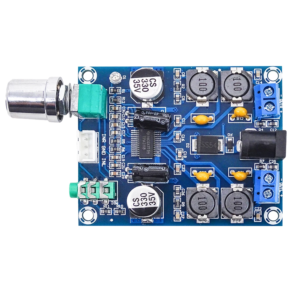 TPA3118D2 стерео усилитель мощности модуль DC 12V 24V 28V двухканальный 45W * 2 Цифровой HD