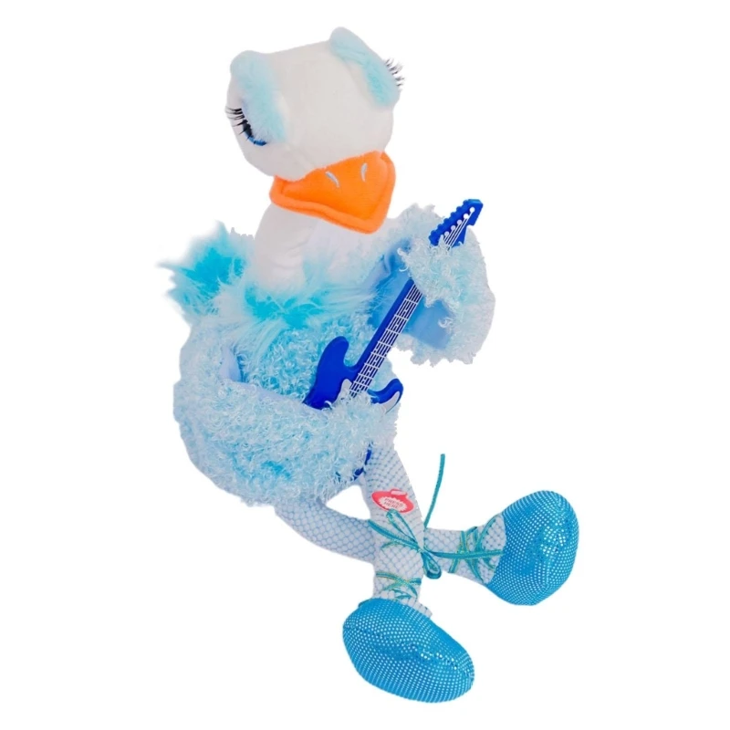 

Электрическая кукла-фламинго, поющая кукла, танцующая Рождественская игрушка, танцующая искусственная кожа с музыкой