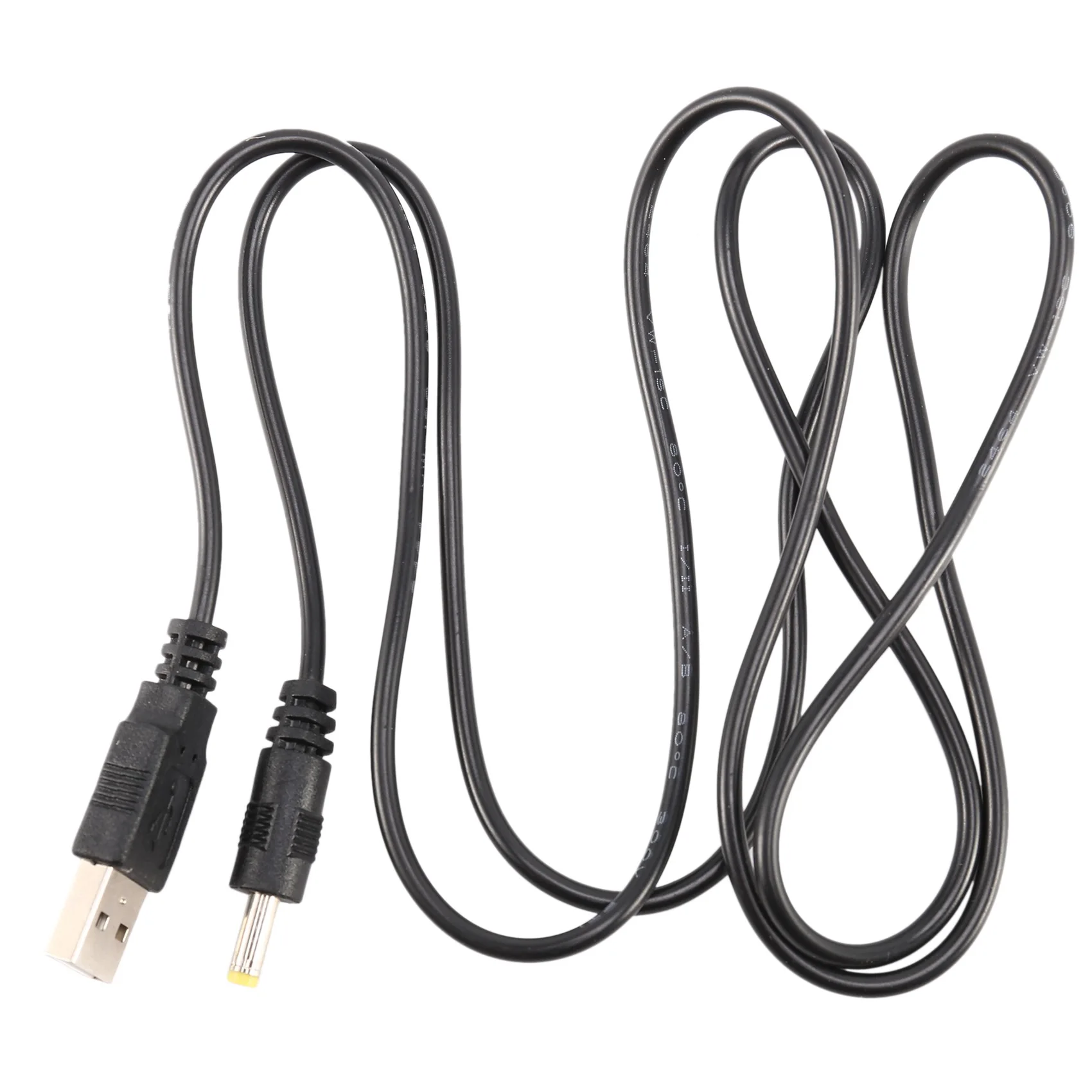 

Высокоскоростной кабель питания USB 2,0 A папа-постоянный ток 4,0 мм x 1,7 мм 3 фута черный