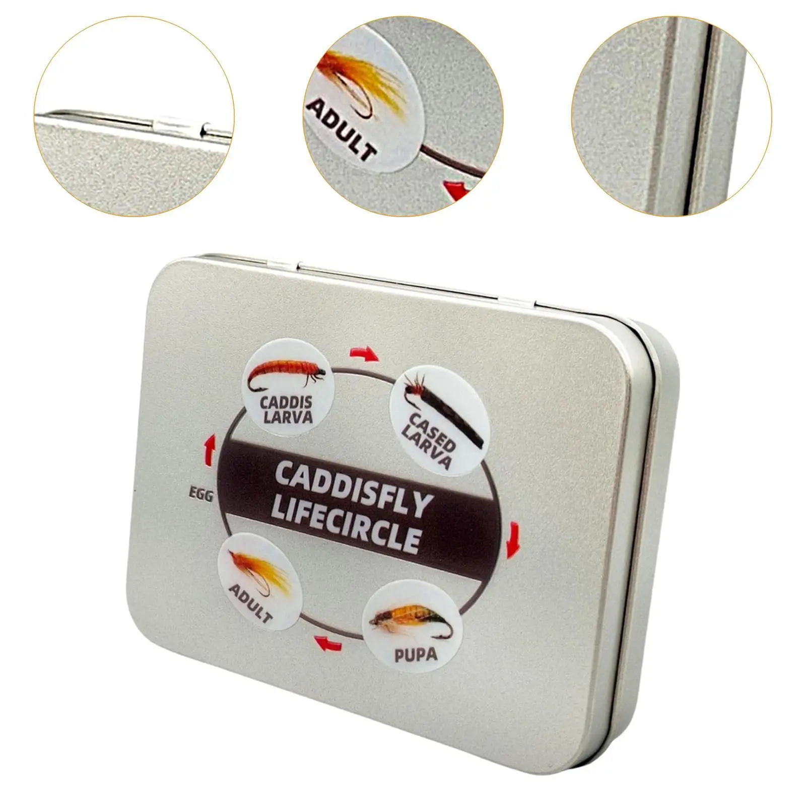 Коробка для рыболовных снастей пенопластовая вставка портативные коробки мух и