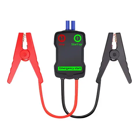 Автомобильный Перемычка бустер с зажимом для кабеля аварийный автомобильный аккумулятор умные аксессуары красно-черные зажимы для пускового устройства 12 В E5Z2