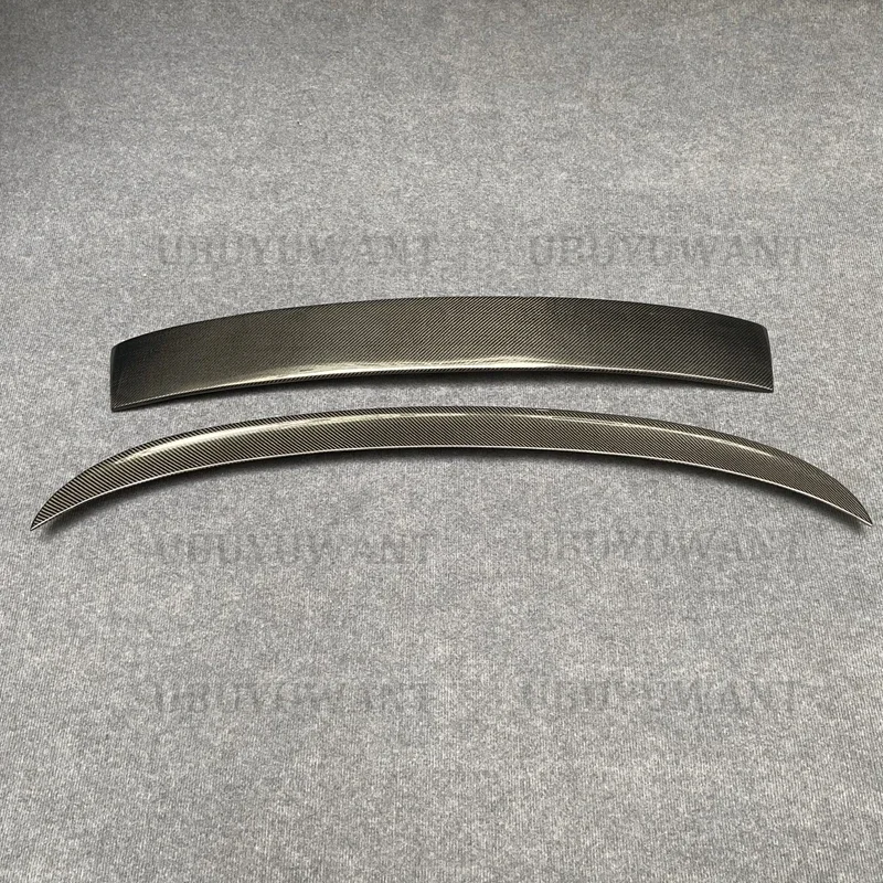 Для BMW 7 серии F01 спойлер 2008-2014 года седан глянцевый черный Задний из углеродного