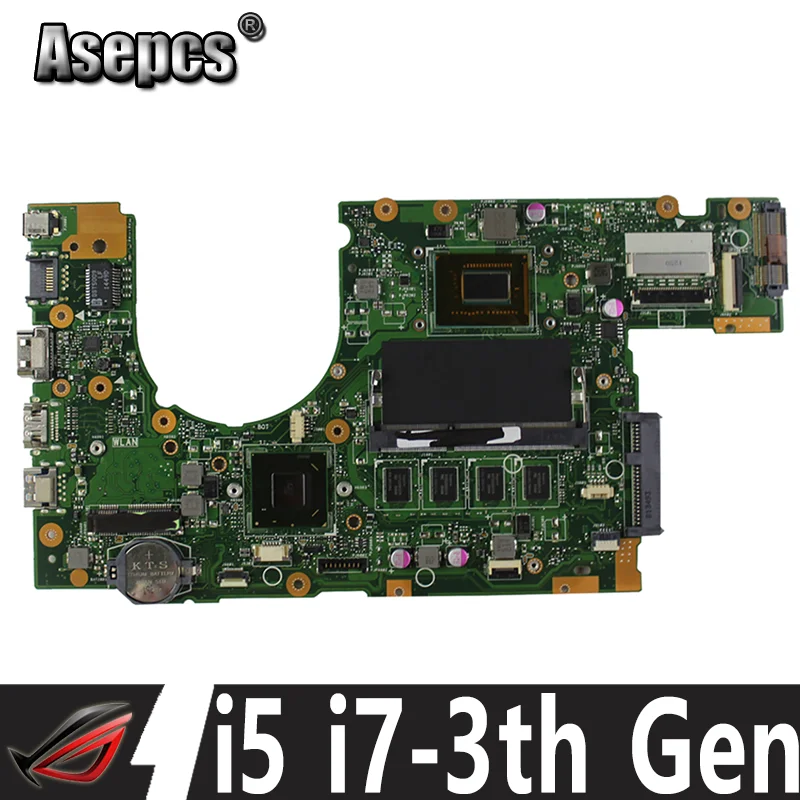 

Материнская плата для ноутбука ASUS P500CA, системная плата P500CA, Φ Gen, центральный процессор