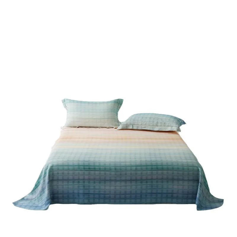 Летняя прохладная простыня из натурального бамбукового волокна комплект трех