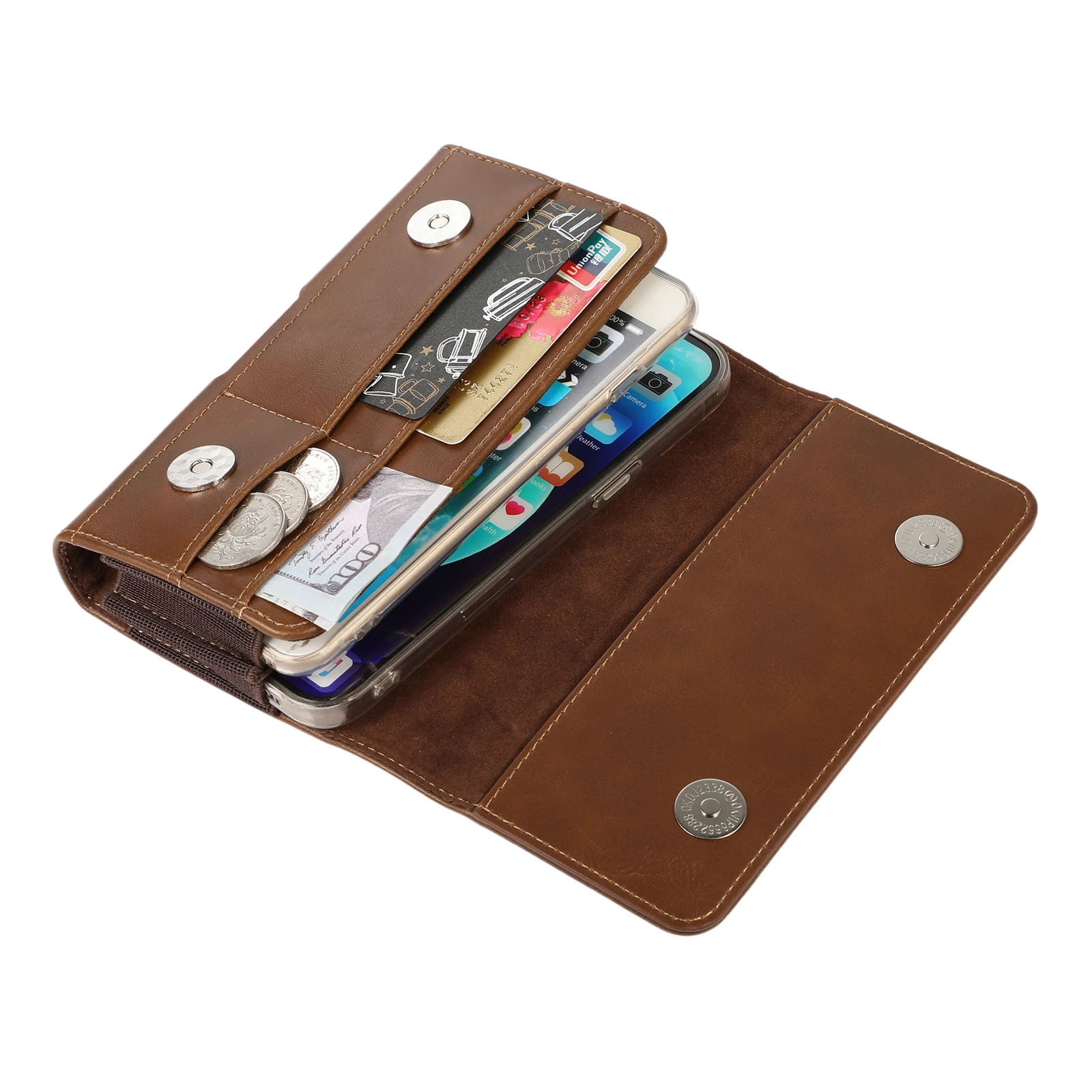 

Leather Dual Pouch 2 Phone Belt Clip Case Holster For Xiaomi Mi 12 Lite 11T,Redmi Note 11 10 9 8 Pro 9T 9S 11S 10C Men Waist Bag