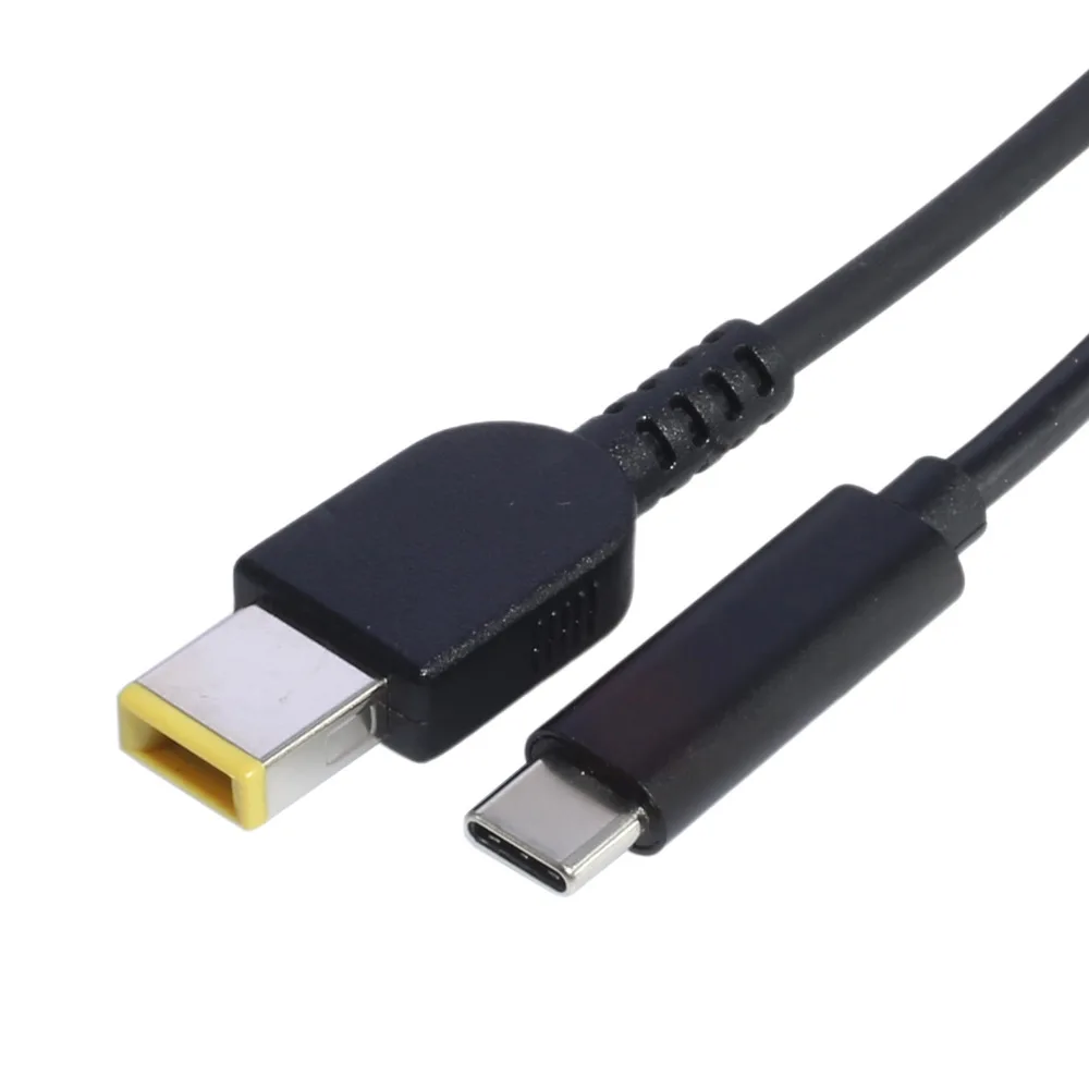 

PD square mouth quick charging line usb-c adapter with pin for Lenovo computer charging adapter 65W cable 1.5m
