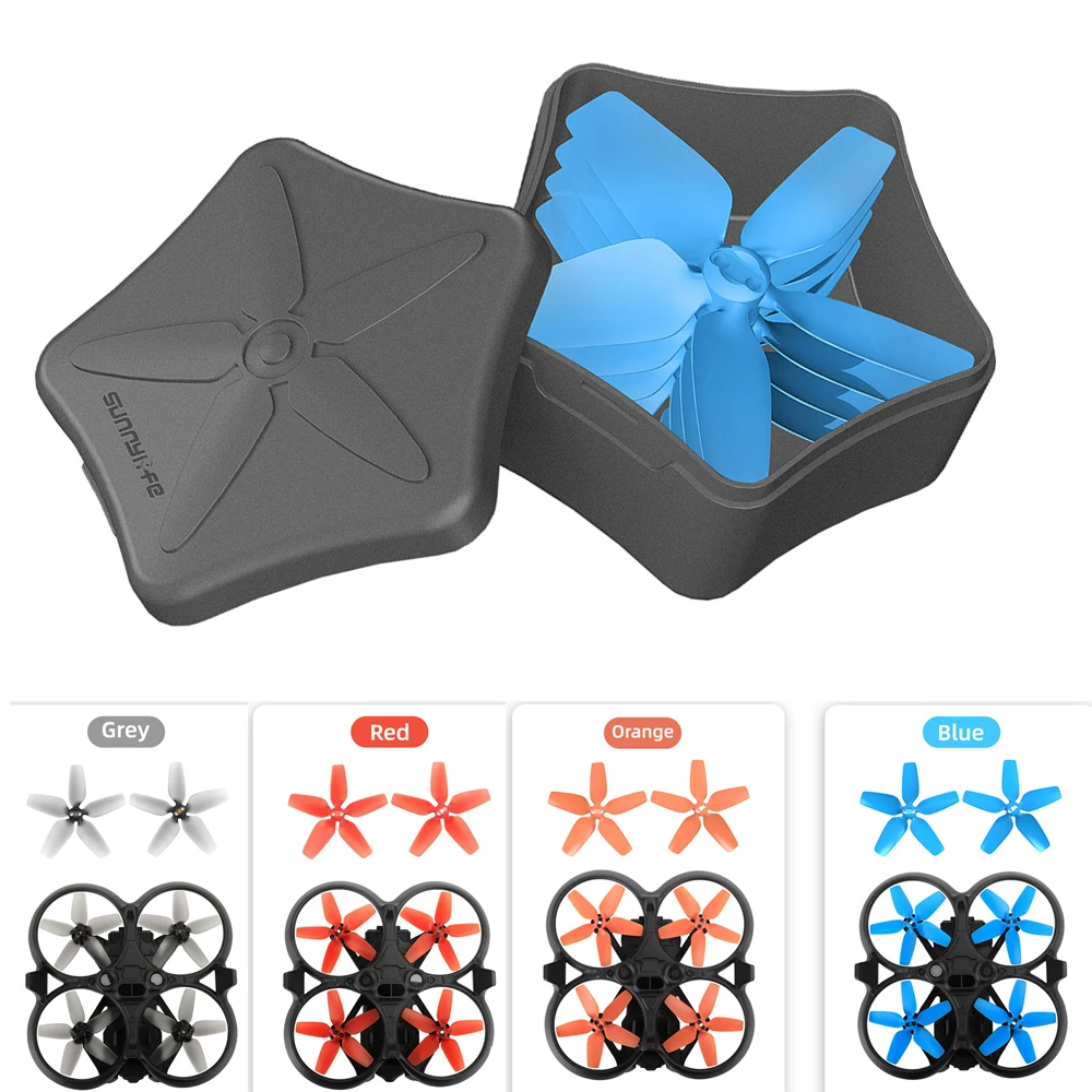 

29255 Propeller Guard Case For DJI Avata Drone LightWeight Colorful Anti-Collision Props Wing Fan Cover 2in1 Set Accessories