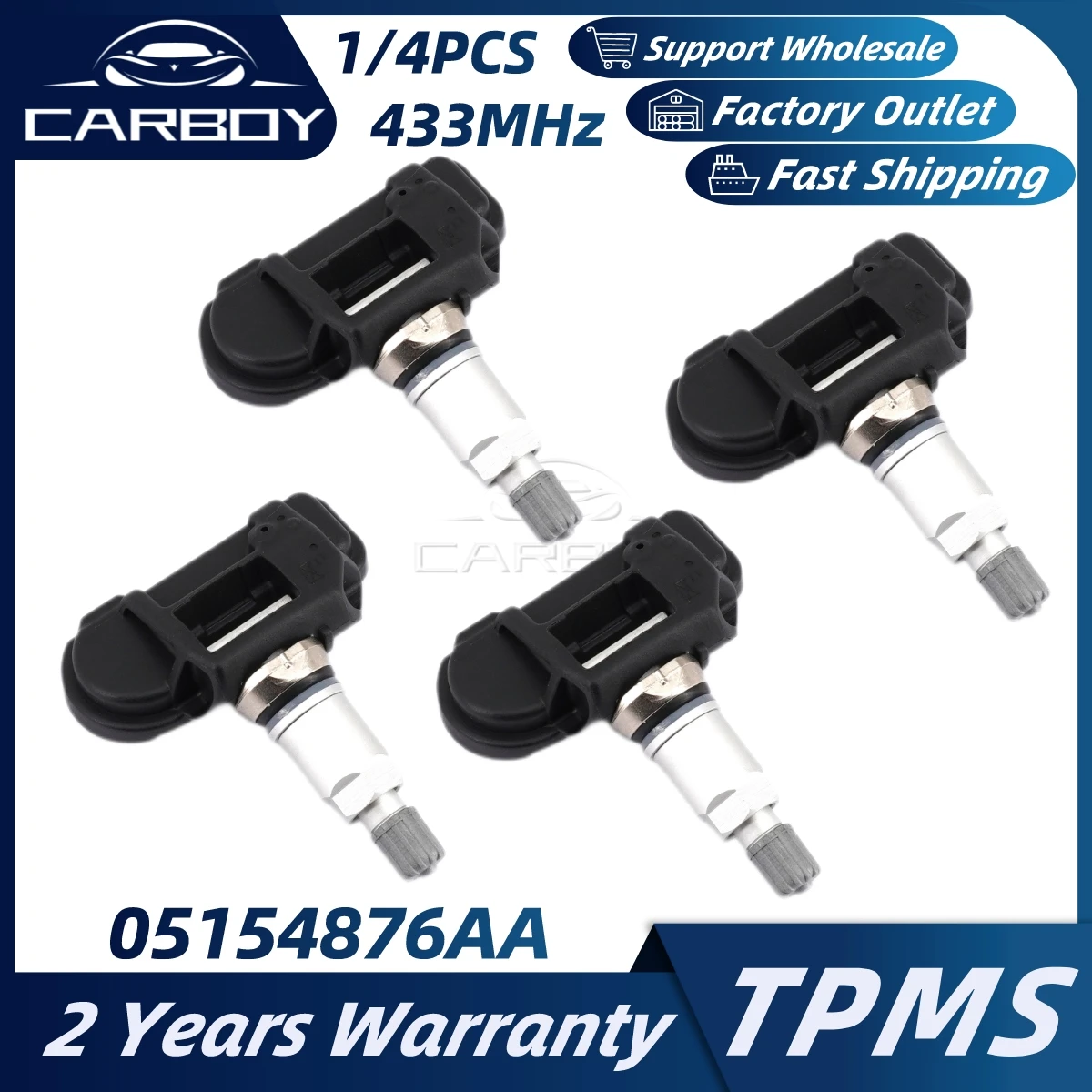 Датчик TPMS 05154876AA 05154876AB 05154876AC для Alfa Romeo C4 Citroen Jumper Fiat Ducato Maserati ghiдоступ Levante Peugeot Boxer