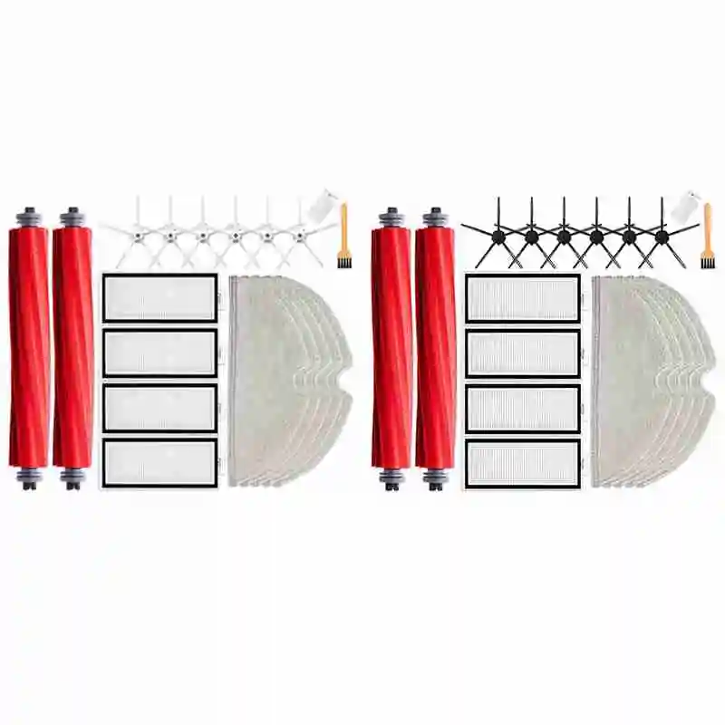 

Main Side Brush Hepa Filter Mop Rags For Roborock Q7 Max, Q7 Max+, T8 Robot Vacuum Cleaner Accessories Spare Parts