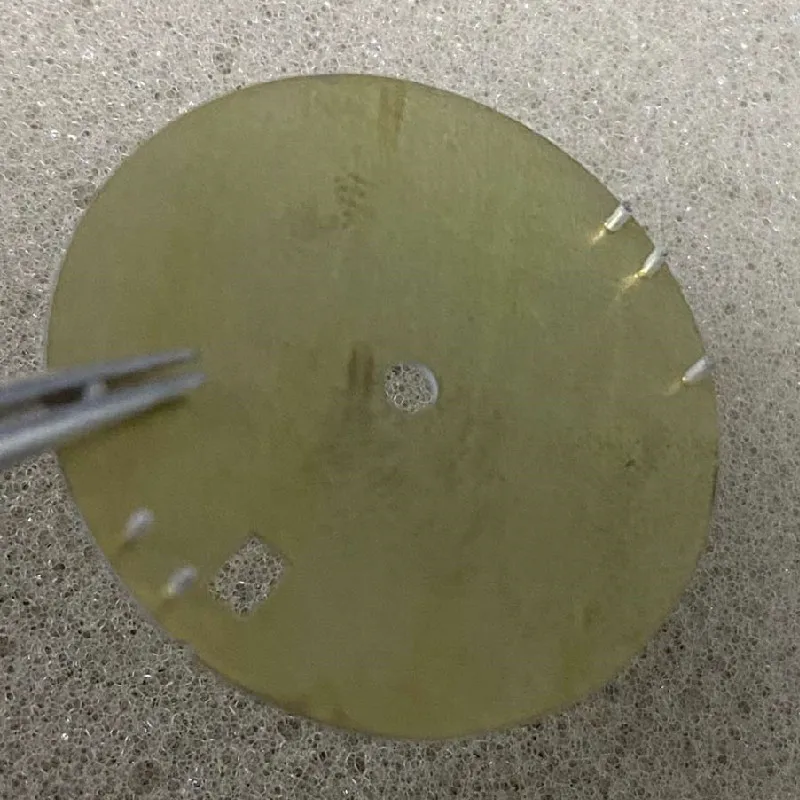 Watch luminous chassis mechanical conversion white dial 28.5mm full C3 green luminous NH35/36 movement watch case Date