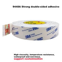3m 9448a duble coated tissue tape high temperature resistance double sided adhesive tape 40mm50m 1roll