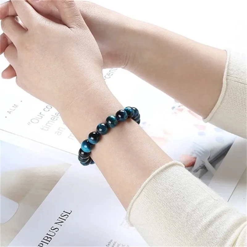 Высококачественные сапфировые браслеты JD для женщин и мужчин с круглыми