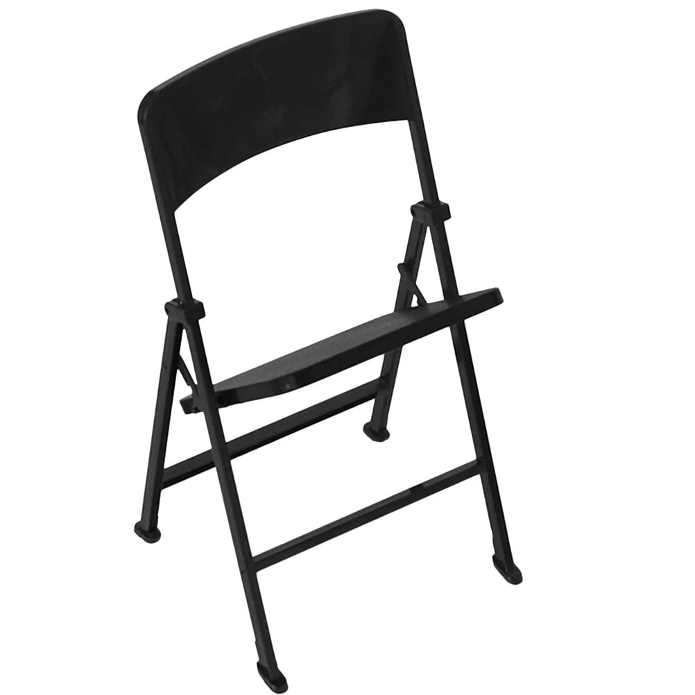 

Dollhouse Folding Chair Miniature Furniture Decorative Adorable Kid Room Supplies Plastic Chairs Adornment Beach Ornament