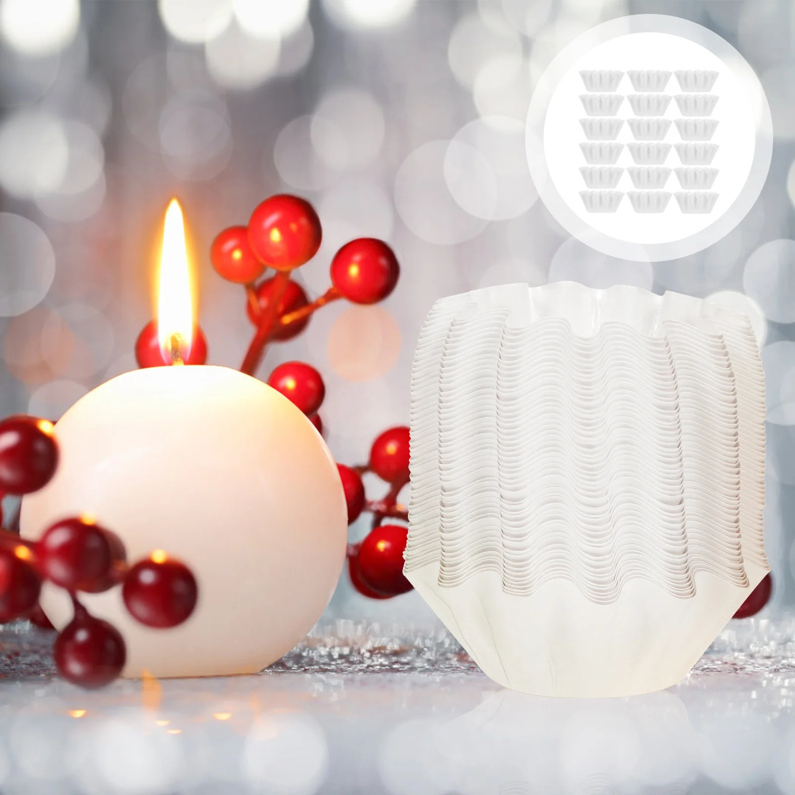 

50 шт., бумажный поднос Menorah, поднос для воска, поднос для бумаги для выпечки, поднос, подогреватель бумаги для пищевых продуктов