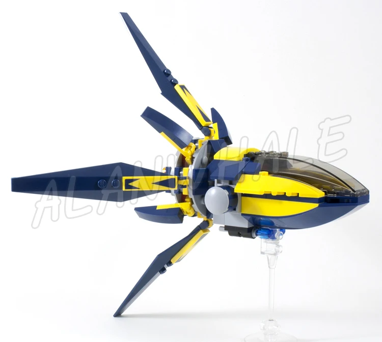 195 шт. Super Fighter Blaster Showdown Necrocraft Galaxy Guardians Wings 10248 строительные блоки игрушки