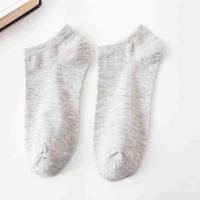simple unisex socks all match wear resistant low cut sweat wicking boat socks boat socks unisex socks 5 pairs