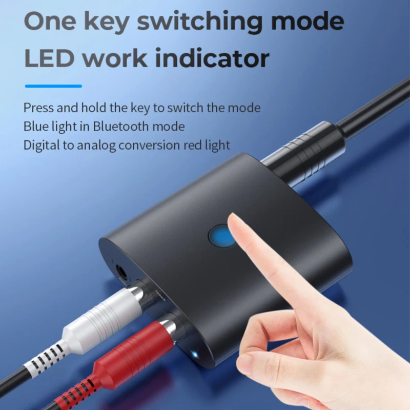 Приемник Bluetooth 5 0 цифровой аналоговый аудиопреобразователь автоматическое