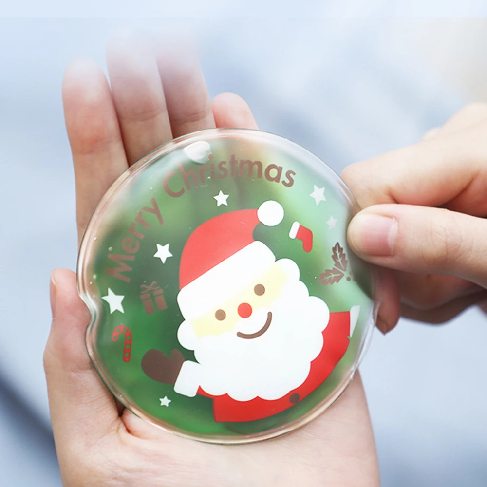 

Многоразовый пакет для горячей воды, многоразовый пакет для горячего геля с металлическим диском для разогрева в одно нажатие, обезболиваю...