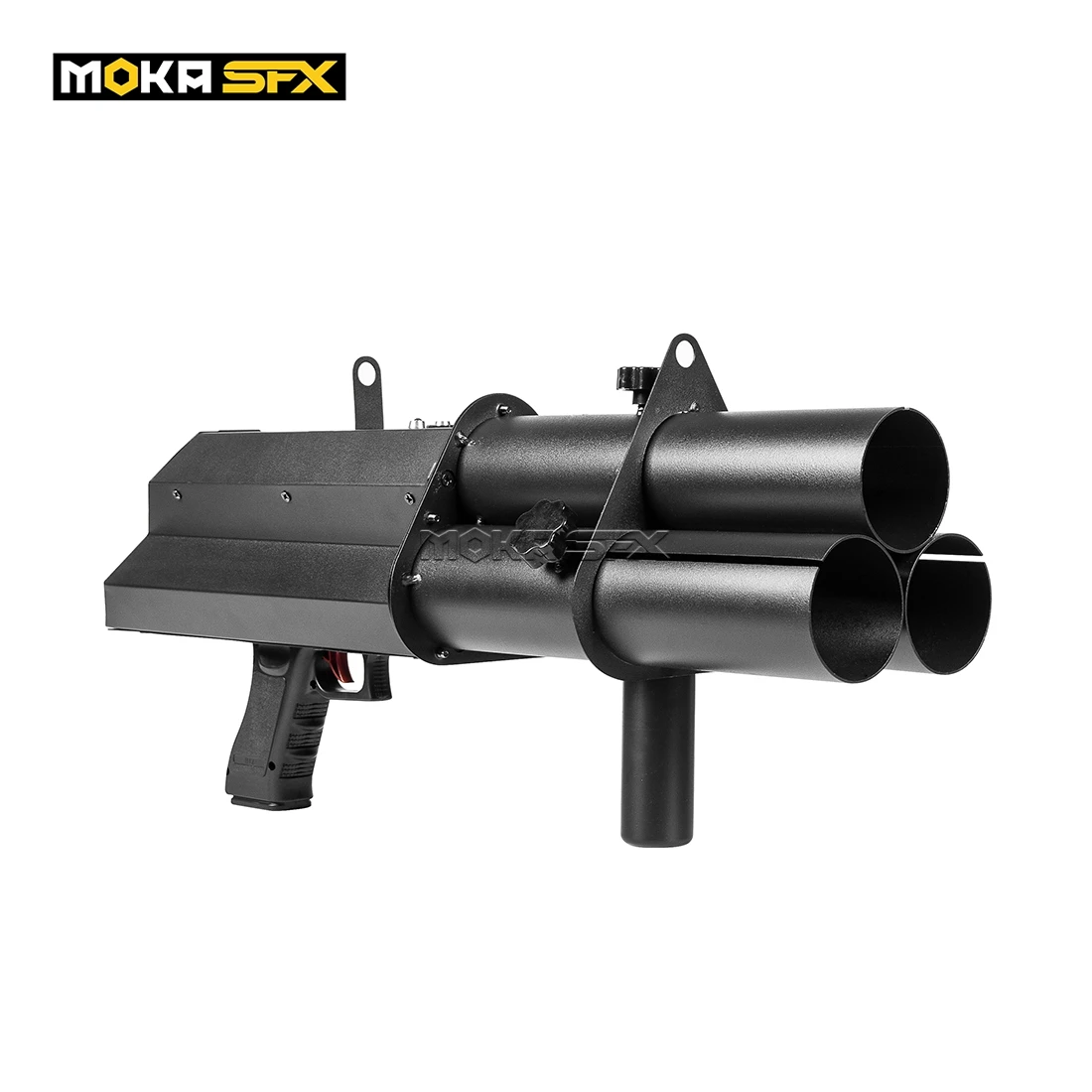 

MOKA SFX 3 Shot Stage Confetti Machine Aluminum Electric Confetti DJ Gun Trigger Control Wedding Confetti Cannon Shooter