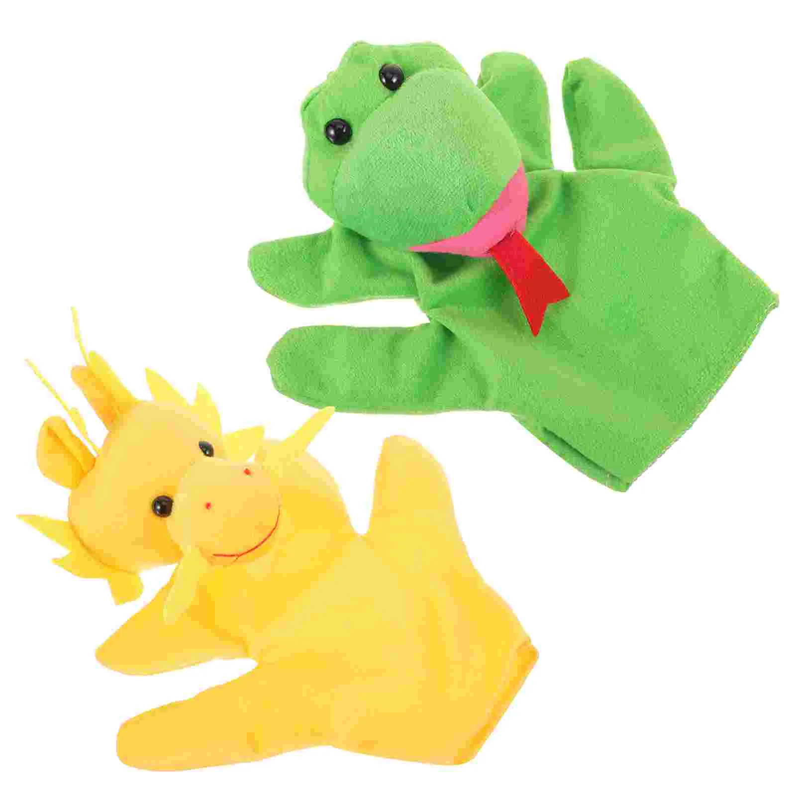 

Children's Puppet Parent-child Interactive Toys Plush Animal Animal Toyss Cartoon Puppets