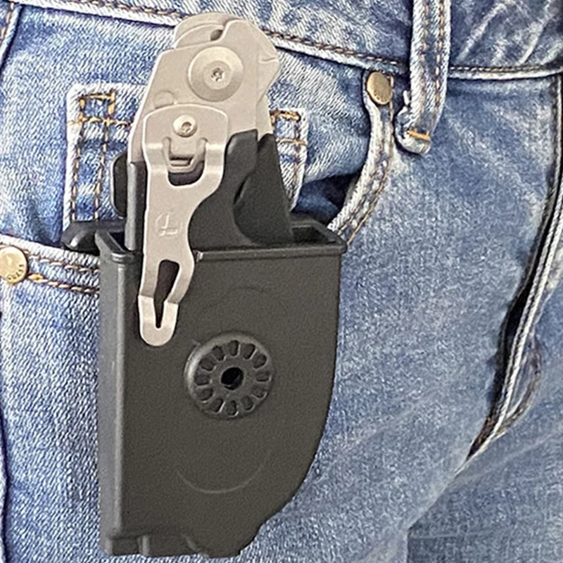 

Emergency Response Shears multifunctional scissors with Strap Cutter and Glass Breaker Hammer Holster Tool