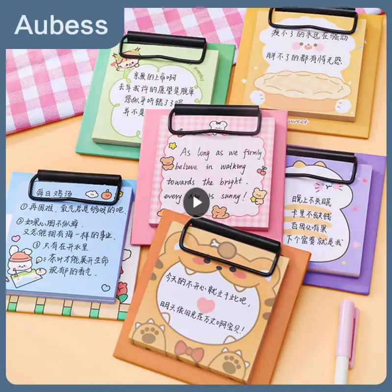 

For Student Notepad Cute Memo Pad Simplicity Cute Styles Creative Office Bookmark Sticky Notes Stationery Writing Accessories