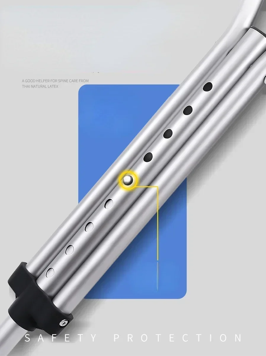 Регулируемые костяшки для подмышек с четырьмя ногами нескользящая мобильность