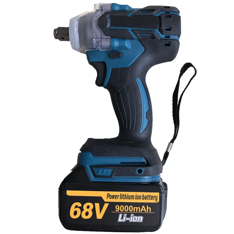Rechargeable Industry Power Screw drivers High Torque 68 Volt Brushless Li-ion Battery Electric Cordless Impact Wrench For Tires