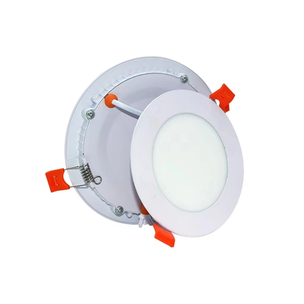 Round Led Panel Light Led Ceiling Recessed Downlight IP44 LED Down Lighting Indoor SMD2835 9W 12W 15W 18W  85-265V with Driver