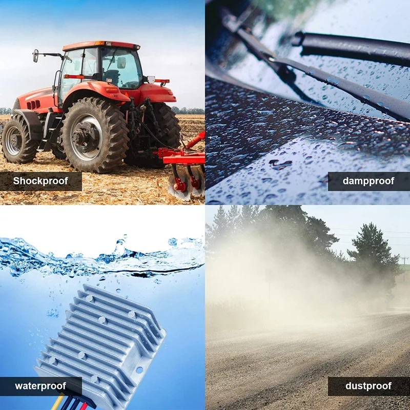 Конвертер DCDC напряжение 48 В до 12 в 10A 120 Вт преобразователь напряжения