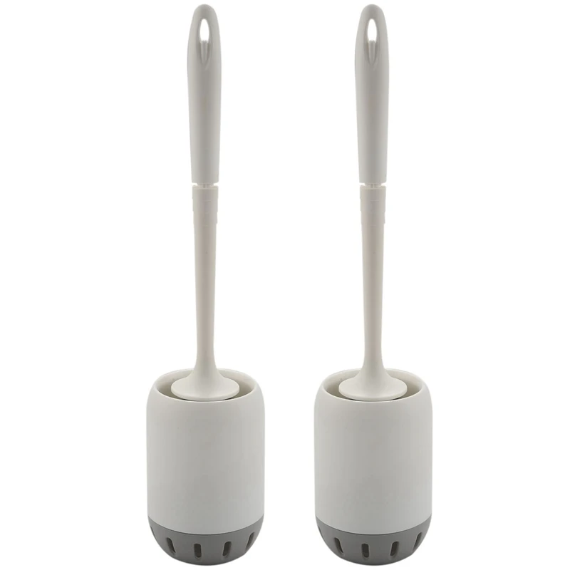 

2 шт., щетка и держатель для унитаза с прочной щетиной