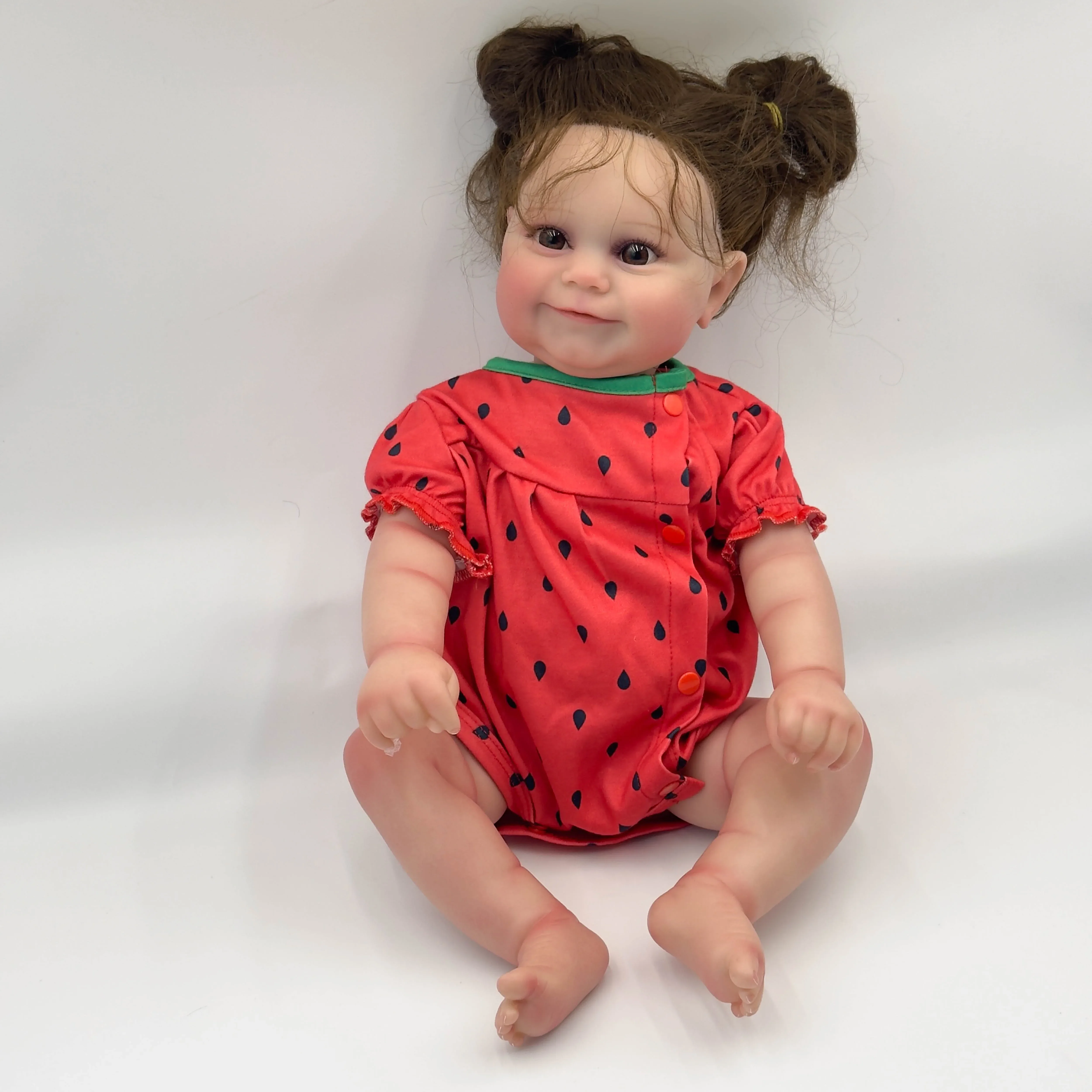 NPK 50 см Мэдди реборн малыш новорожденный кукла принцесса девочка Реалистичная