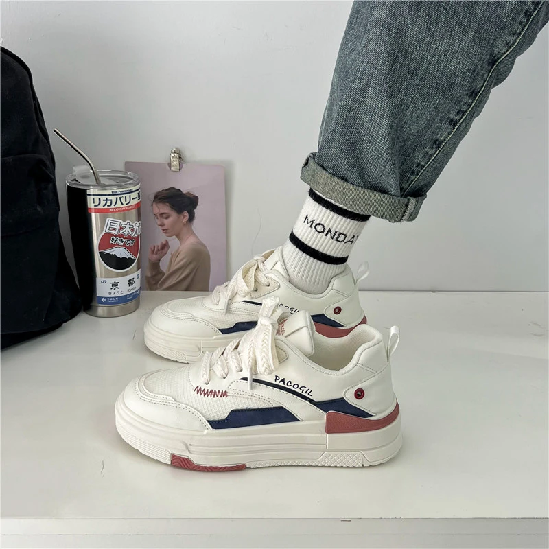 

Women Shoes New Spring Fashion Women Canvas Shoes Casual Flats Striped Casual Vulcanize Shoes Fashion Style Female Sneakers