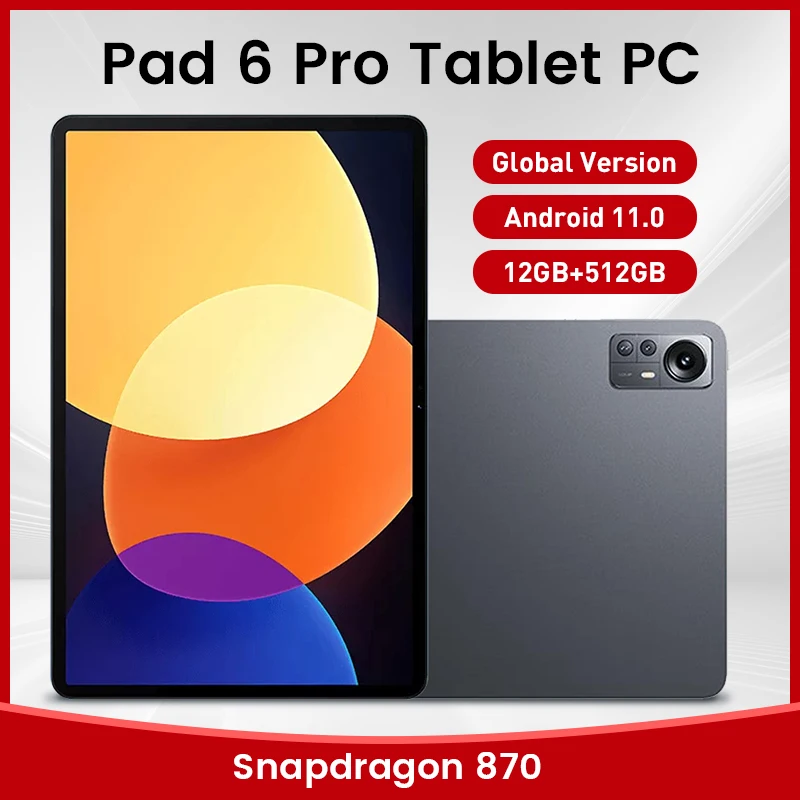 

Планшет с двумя SIM-картами, Snapdragon 2023, Android, 12 Гб ОЗУ, 870 Гб ПЗУ